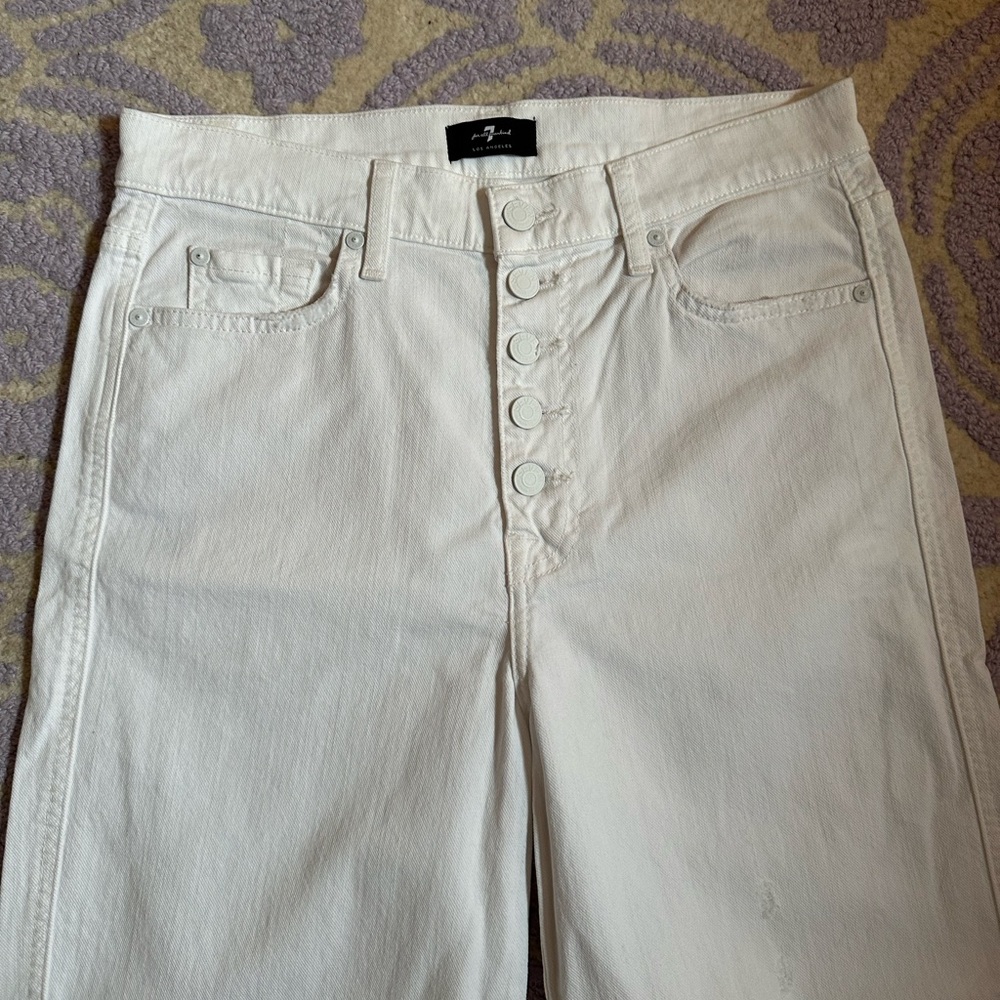 White jeans